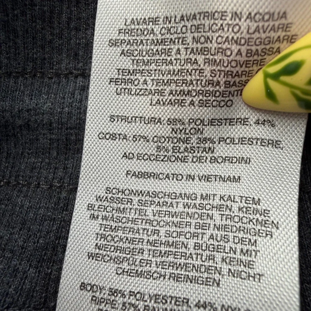 Columbia Women XL Black Capri Cargo Hiking Knit Waistband Drawstring Pants
 #354 - Picture 6 of 7